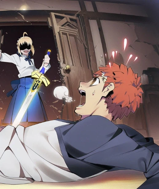 페이트)세이버는 격렬하게 에미야시로와 대련이 하고싶어졌다.ai_4.webp