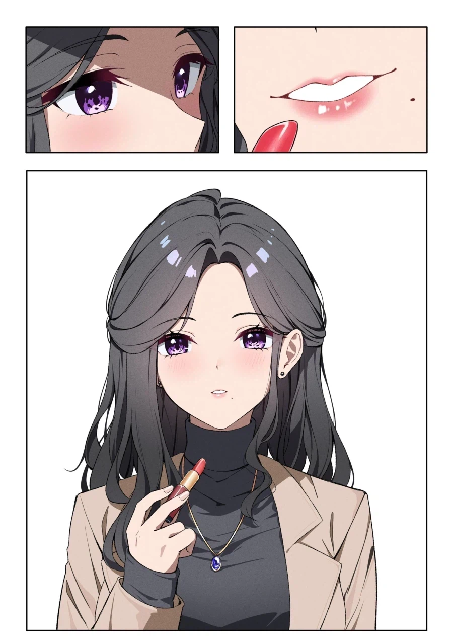 여사친의 엄마가 유혹하능 망가_3.webp