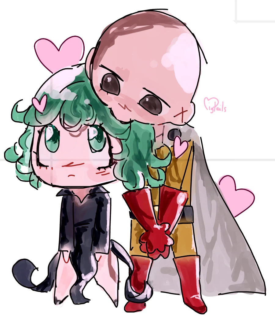 원펀맨) 사이타마x타츠마키 커플 짤모음.jpg_5.webp