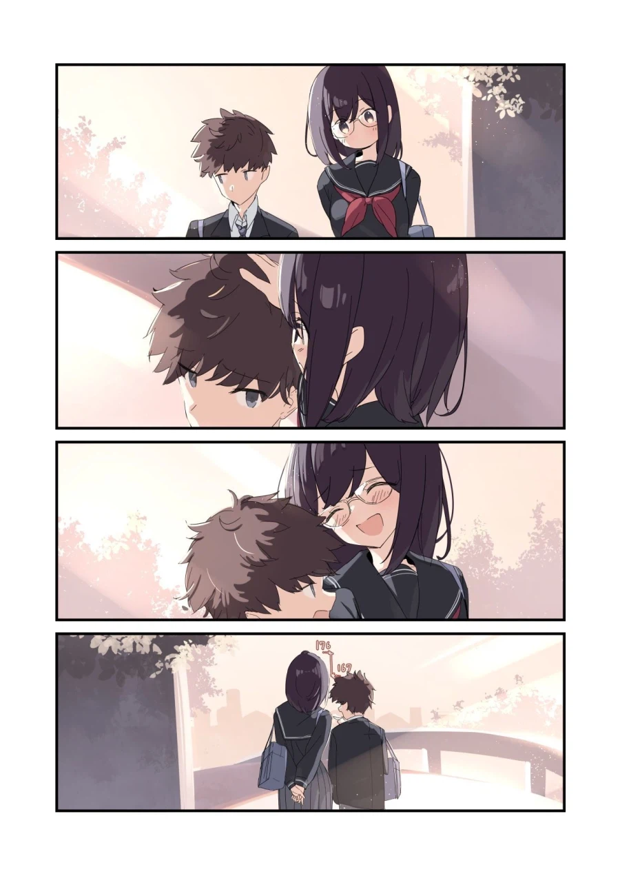 오랫동안 서먹했던 장신 소꿉친구가 좋아지는 만화_4.webp