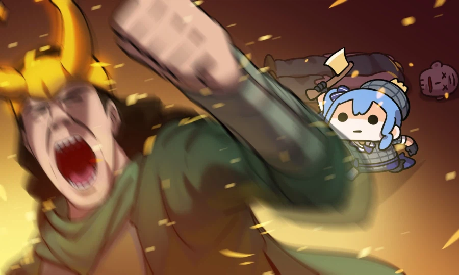 버튜버)포트나이트에 강림한 스이쨩 그린 해외공장장.comic_4.webp