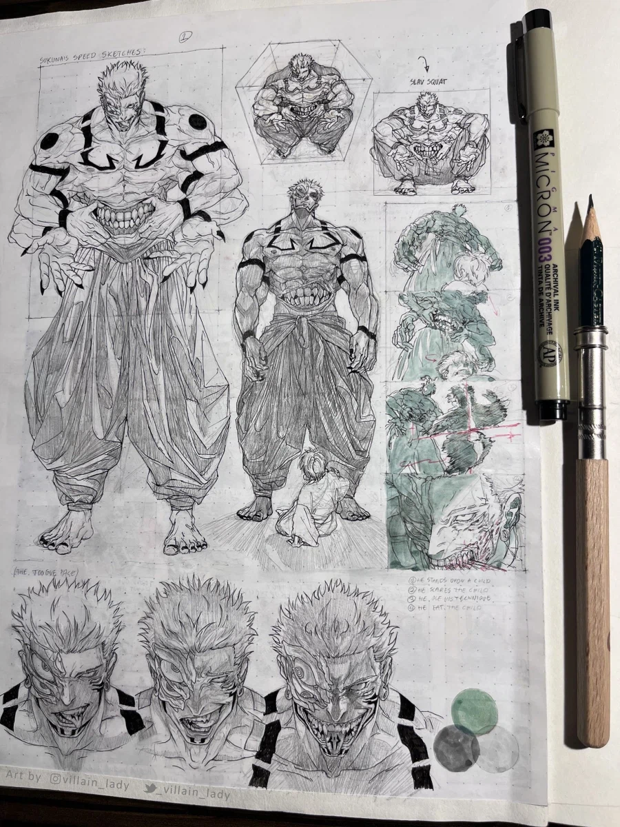 주술회전) 스쿠나 팬아트_1.webp