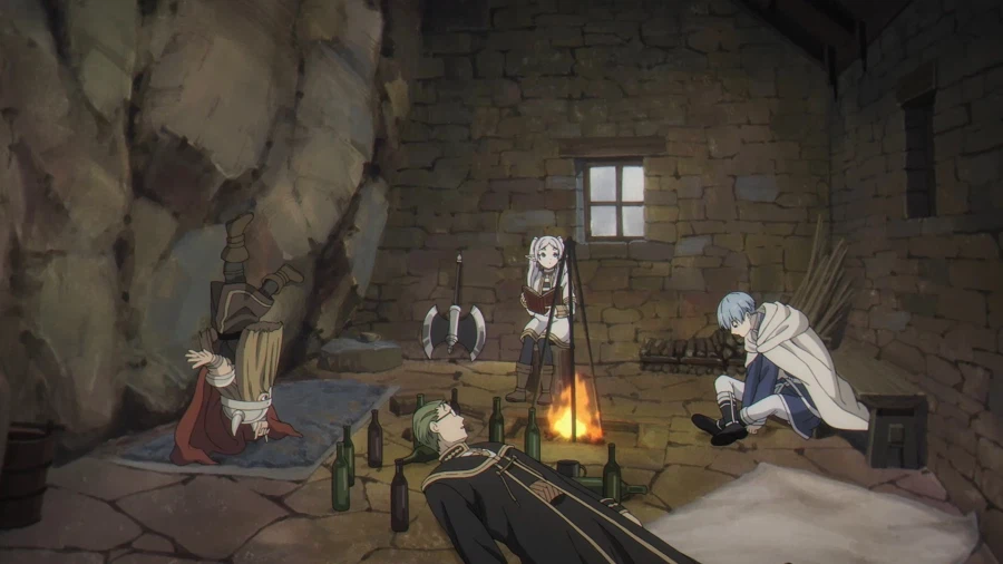 프리렌]용사 일행엔 엘프 마법사가 있었다고 하지_6.webp