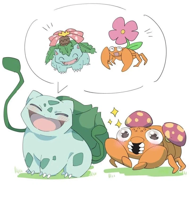 소꿉친구인 파라스랑 이상해꽃_2.webp