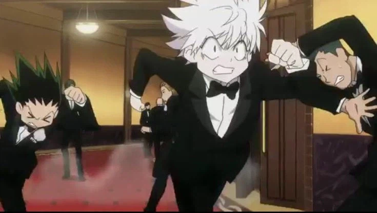 헌터X헌터) 사무라이한테서 도망친 곤과 키르아_3.webp