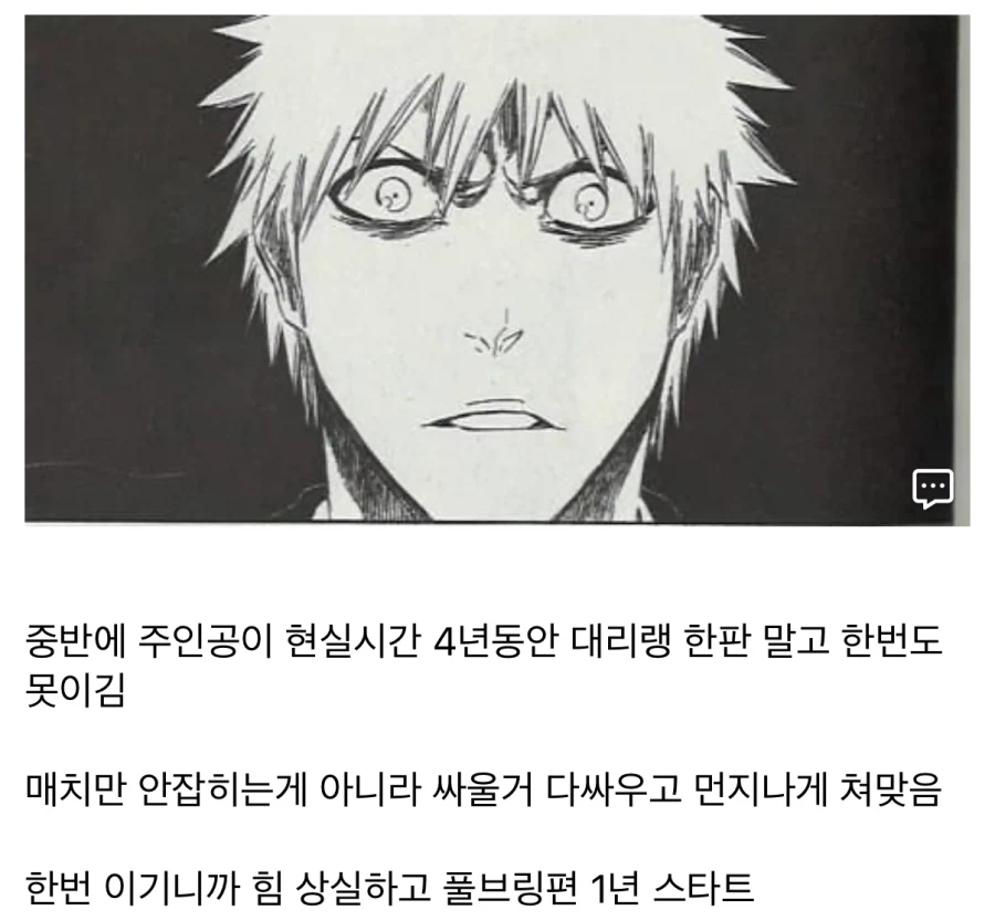 블리치) 한 만화의 주인공을 페이크 취급받게 만드는 법_1.webp