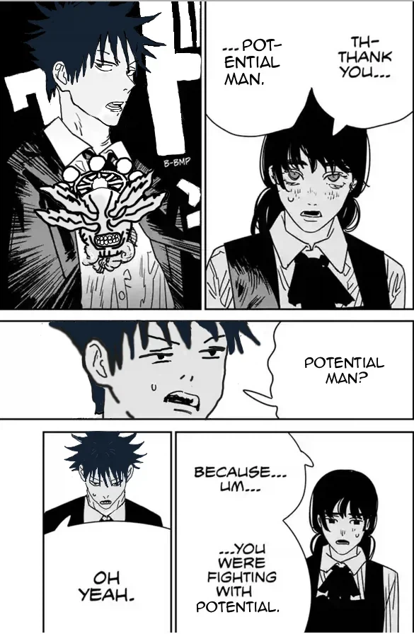 (체인소맨) 해외에서 밈이 된 엔딩장면_6.webp