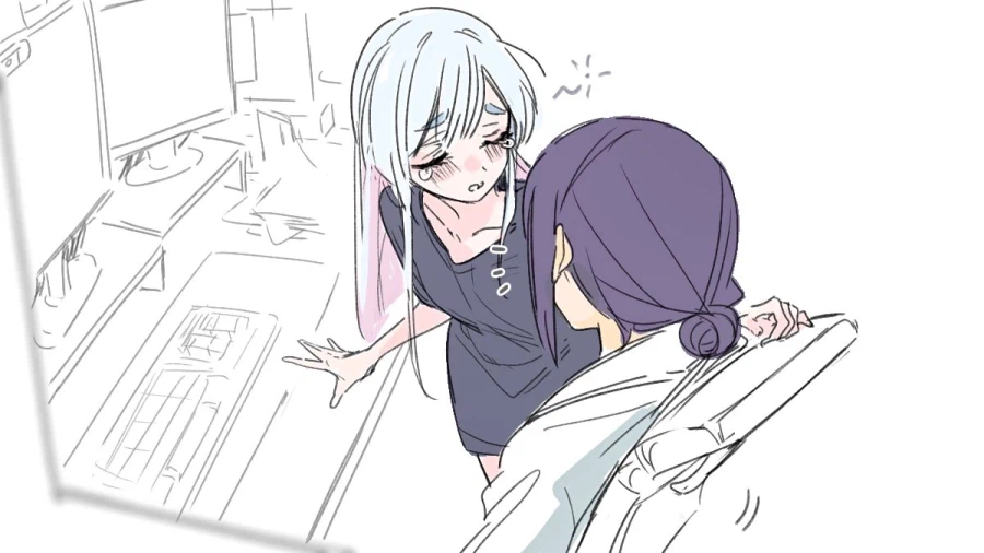 초카구야) 아직 잠이 안깬 할머니_1.webp