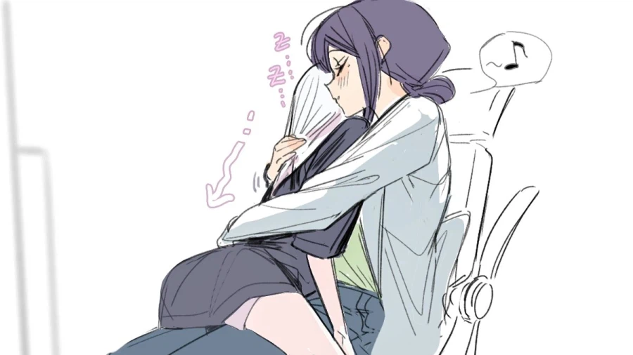 초카구야) 아직 잠이 안깬 할머니_4.webp