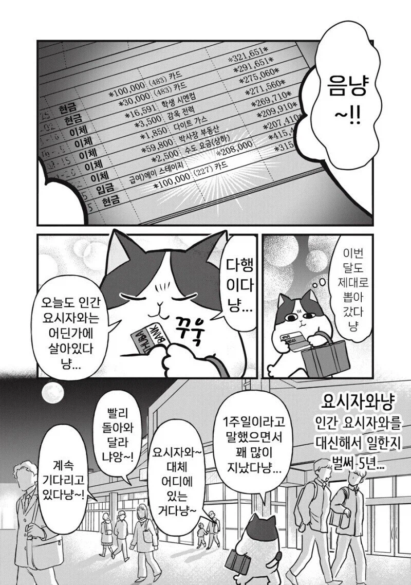 주인 대신 일하는 고양이 만화.manhwa_9.webp