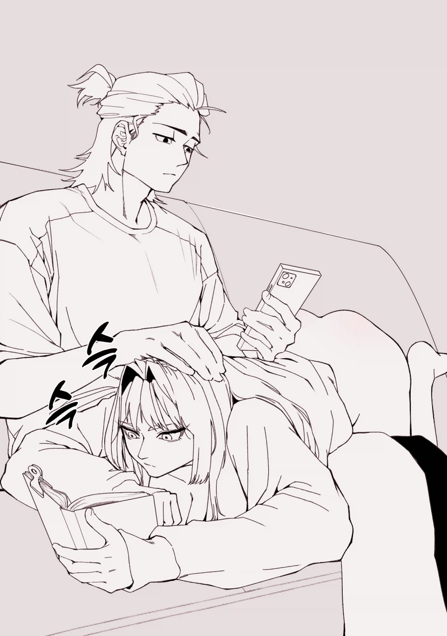 강아지는 귀찮다는 누님 만화_1.webp