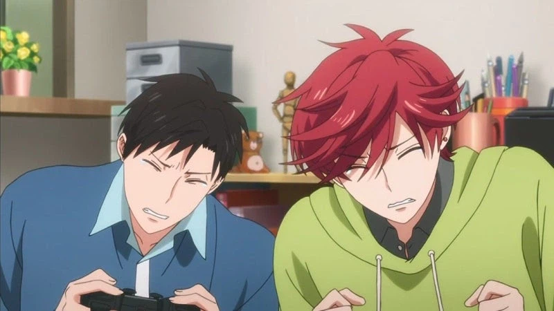 호모?) 미연시를 플레이 하다가 BL을 창작하는.manhwa_22.webp