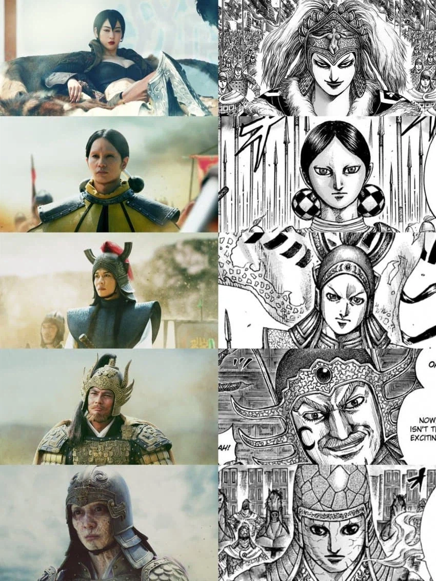 만화 킹덤 실사화 배우들_1.webp