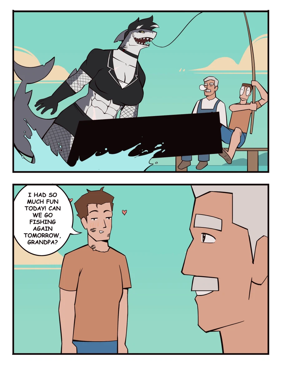 평범한 후타나리 상어여친 만화_2.webp