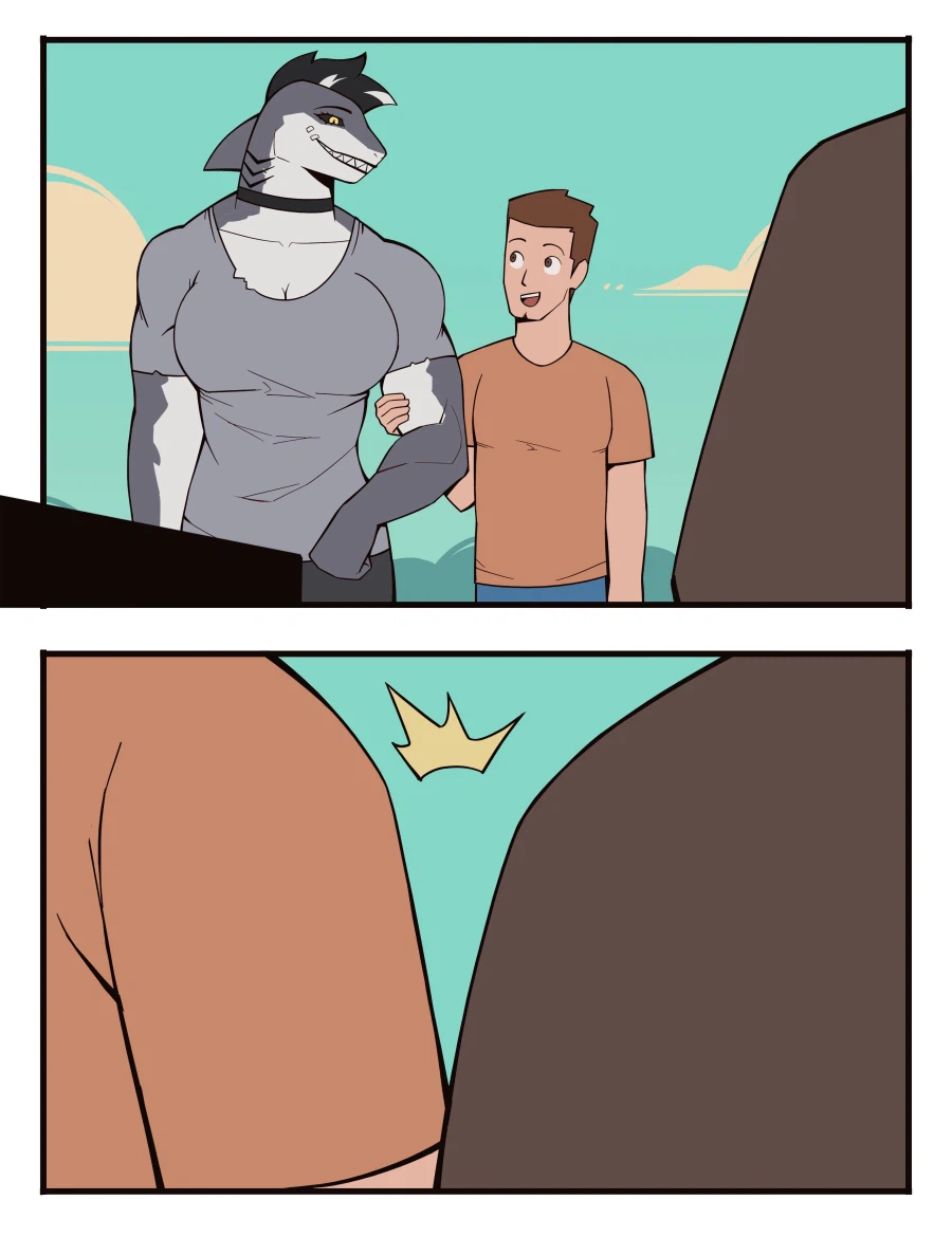 평범한 후타나리 상어여친 만화_6.webp