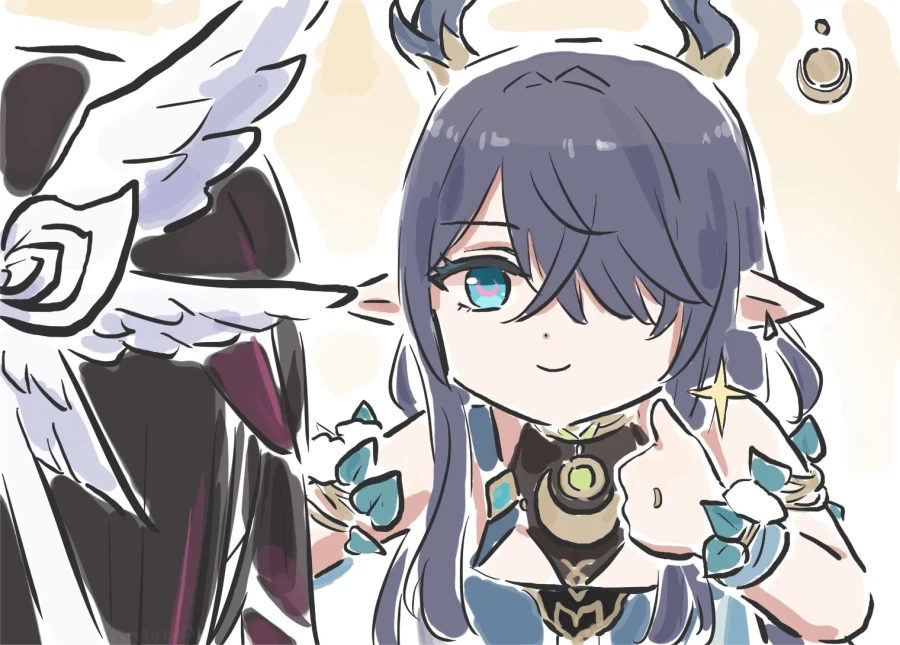 원신) 네페르 위로 몸을 겹친 라우마_7.webp