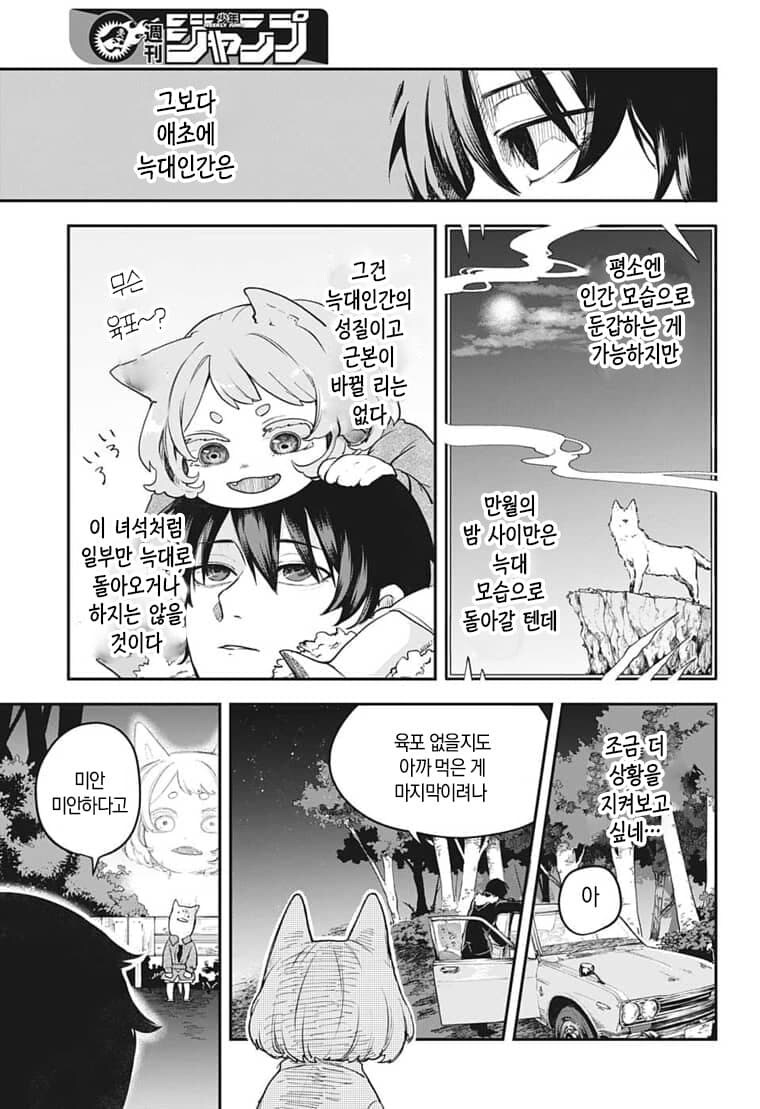 야밤에 산에서 늑구인간 만난 만화.manga_5.jpg