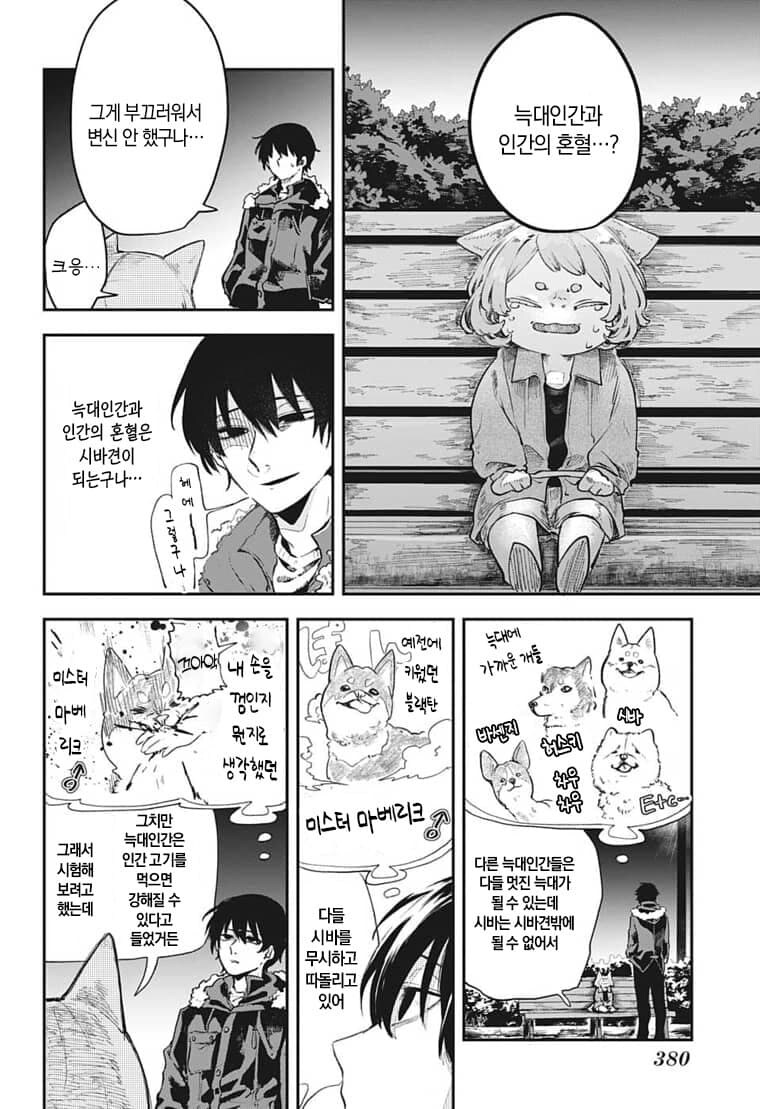 야밤에 산에서 늑구인간 만난 만화.manga_12.jpg