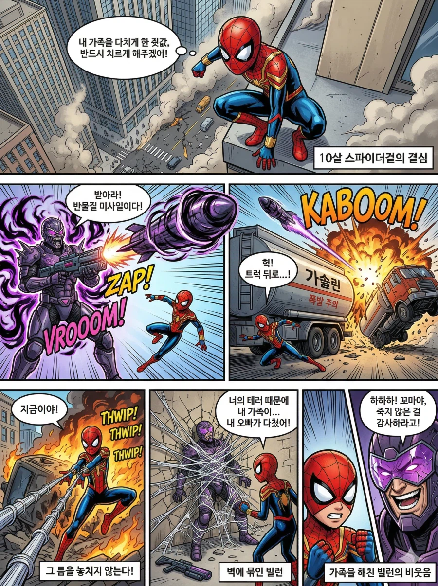 AI로 만화 만들기 어렵네 한글 자꾸 삑사리나네_1.webp