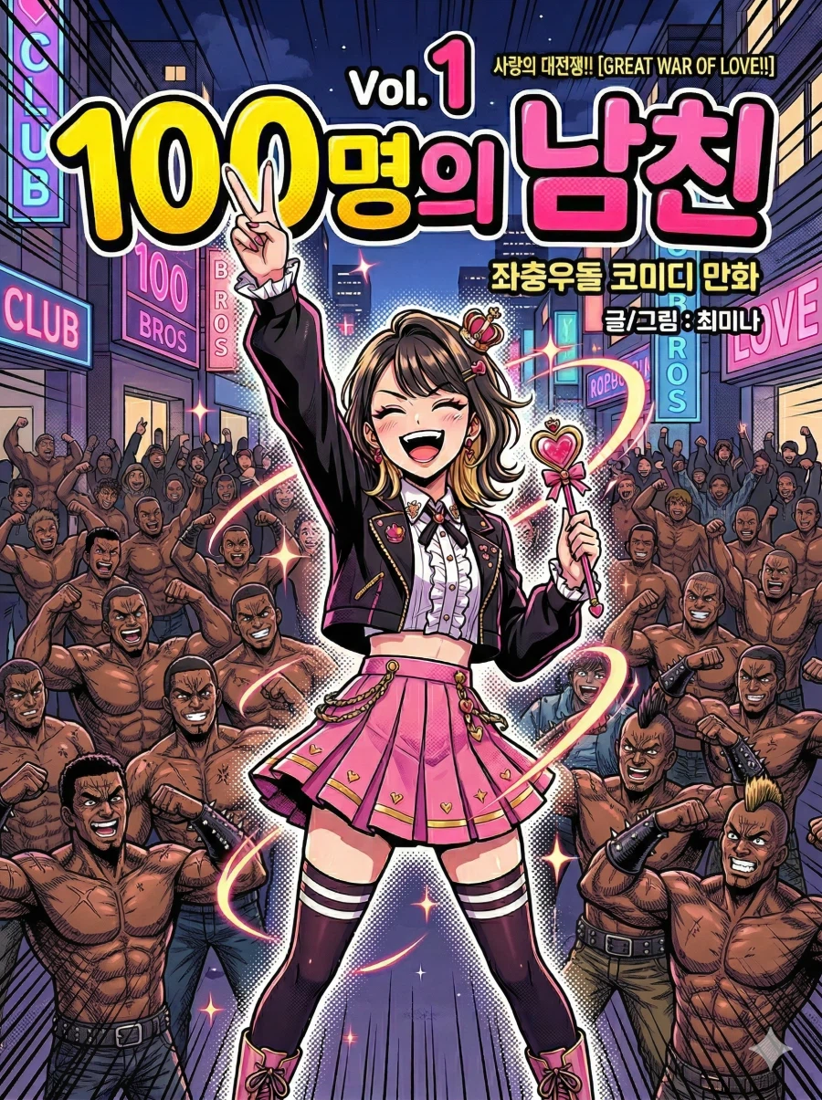 100명의여친과 비견될만한 만화표지컨셉을 뽑아봤어 ㅋ_1.webp