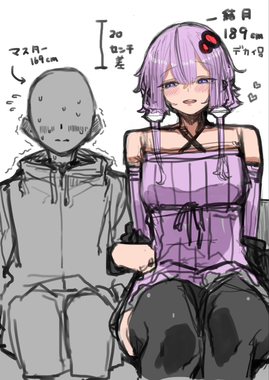 보컬로이드) 키 20cm 차이나는 유카리.jpg_1.webp