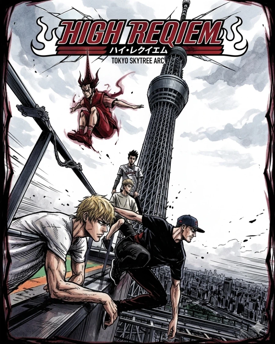 소년만화 최종결전 직전 표지 같은 사진을 제미나이한테 만져 달라고 해 보았다_3.webp