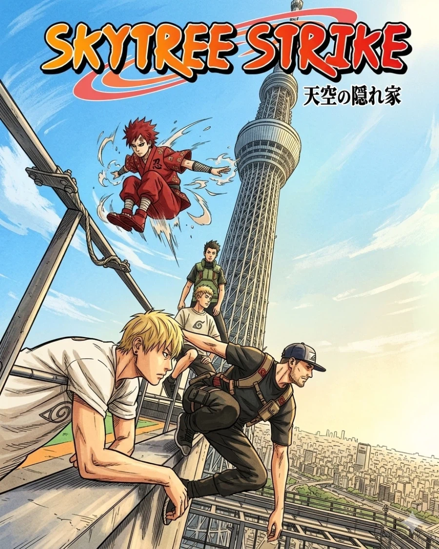 소년만화 최종결전 직전 표지 같은 사진을 제미나이한테 만져 달라고 해 보았다_4.webp