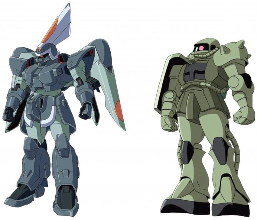 건담)C.E. 최초의 양산 전투용 MS 진 에 대해 알아보자 ( + 자쿠 예기 )_2.webp