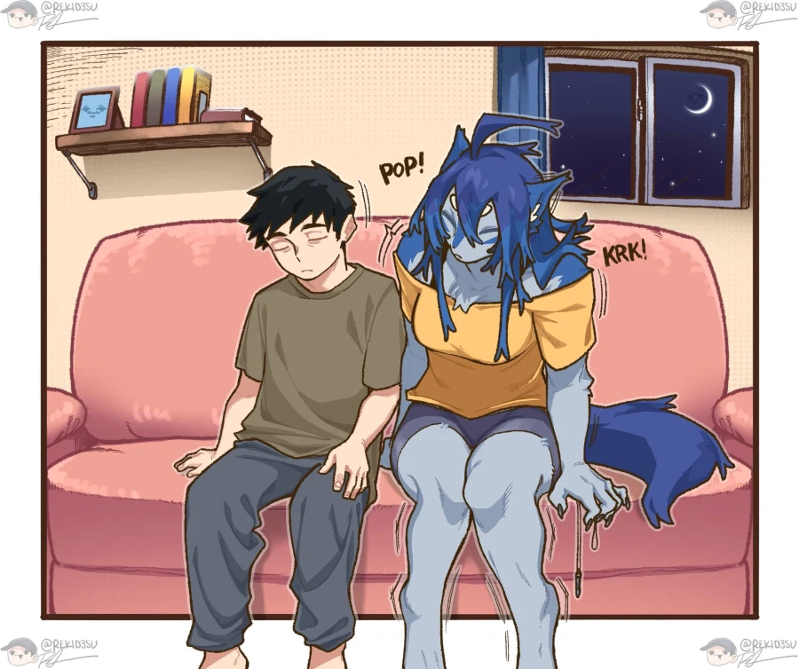 늑대인간 여친 만화 몇장_6.webp