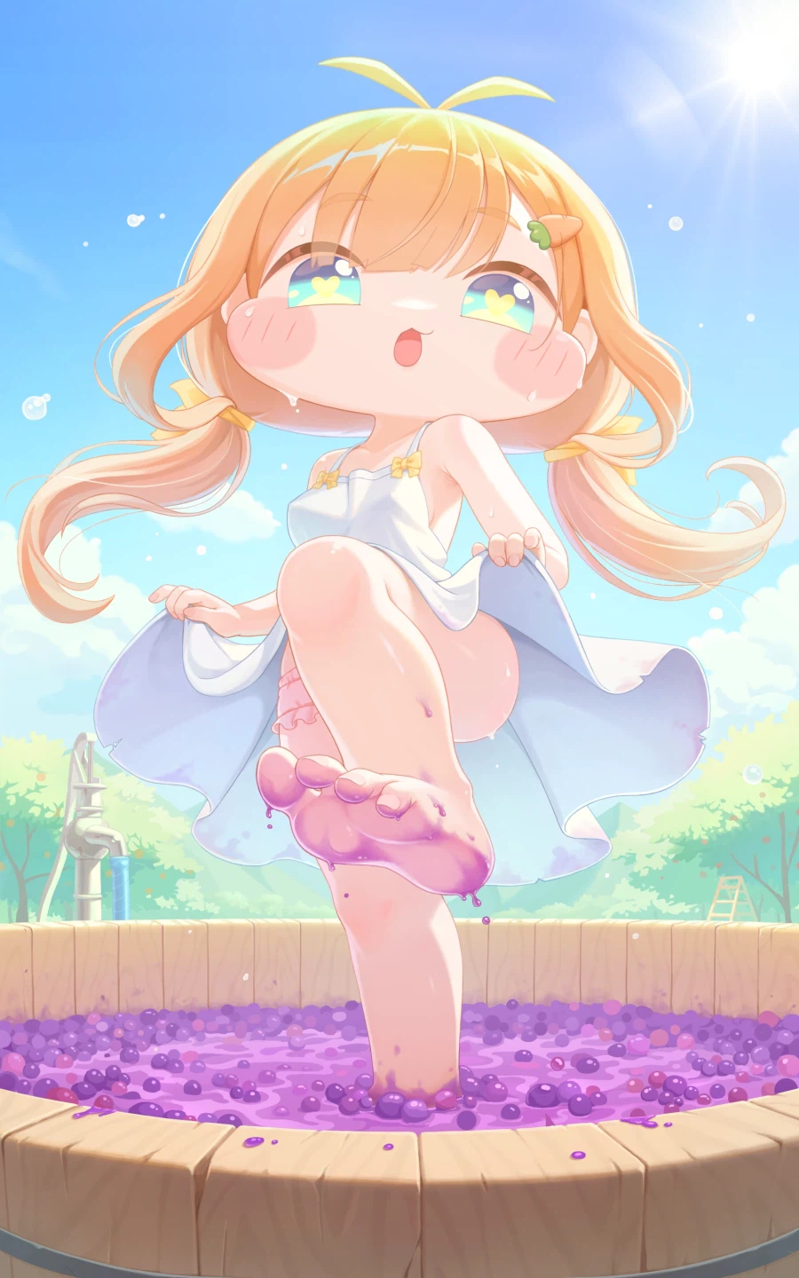 [트릭컬] 캬롯의 비밀의 포도주스 제조과정_1.webp