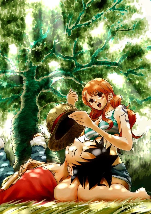 원피스) 루피 나미가 너무 좋다_4.webp