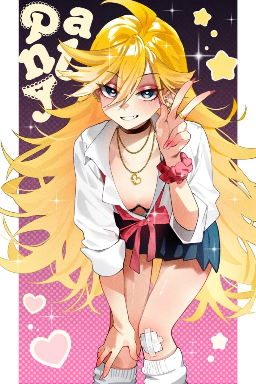 [팬스가] 학생룩 팬티와 스타킹_1.webp