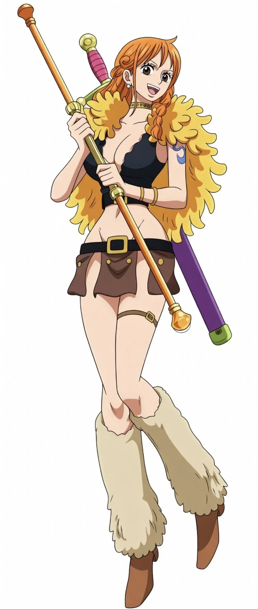 [원피스] 엘바프편에서 나미는 속옷을 입지 않았다는 오다_1.webp