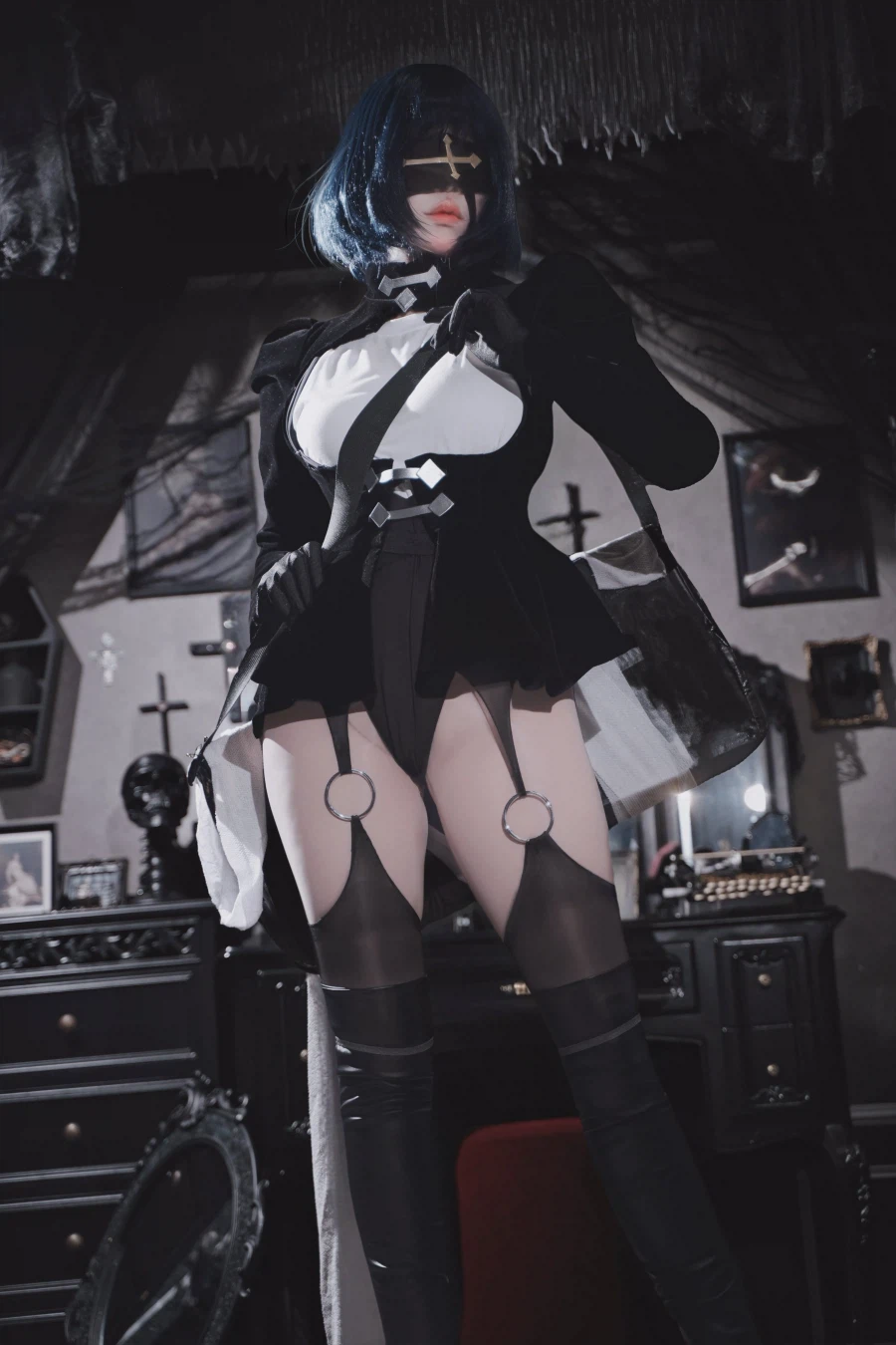 [페이트] 스트레인저 페이크 수녀복 코스프레_2.webp