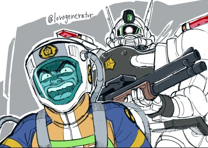 패트레이버)몇 안되는 2소대원을 혼내는 정비반장님 장면_2.webp