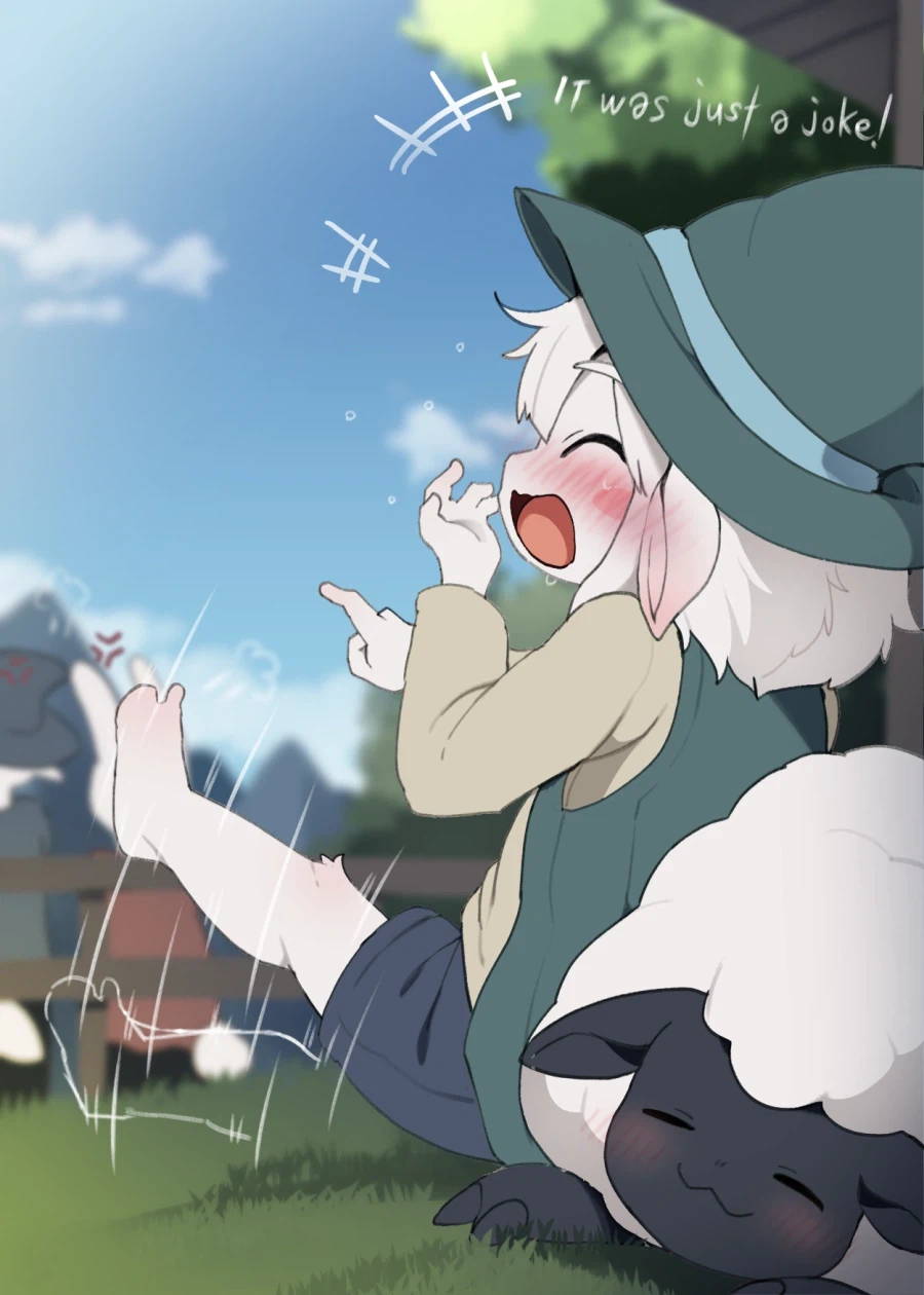 무시무시한 늑대가 양치기를 덮치는 만화_2.webp