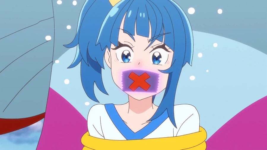 프리큐어)그저 주인공이 괴수에게 포박되는 장면_4.webp