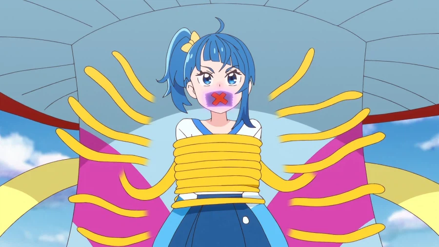 프리큐어)그저 주인공이 괴수에게 포박되는 장면_5.webp