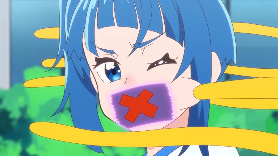 프리큐어)그저 주인공이 괴수에게 포박되는 장면_6.webp