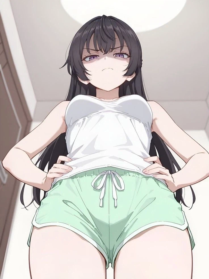 로시데레) 내려다보는 유키_1.webp