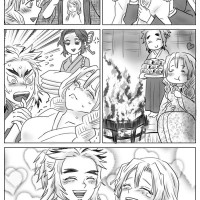 귀멸) 임신한 미츠리 만화.manhwa