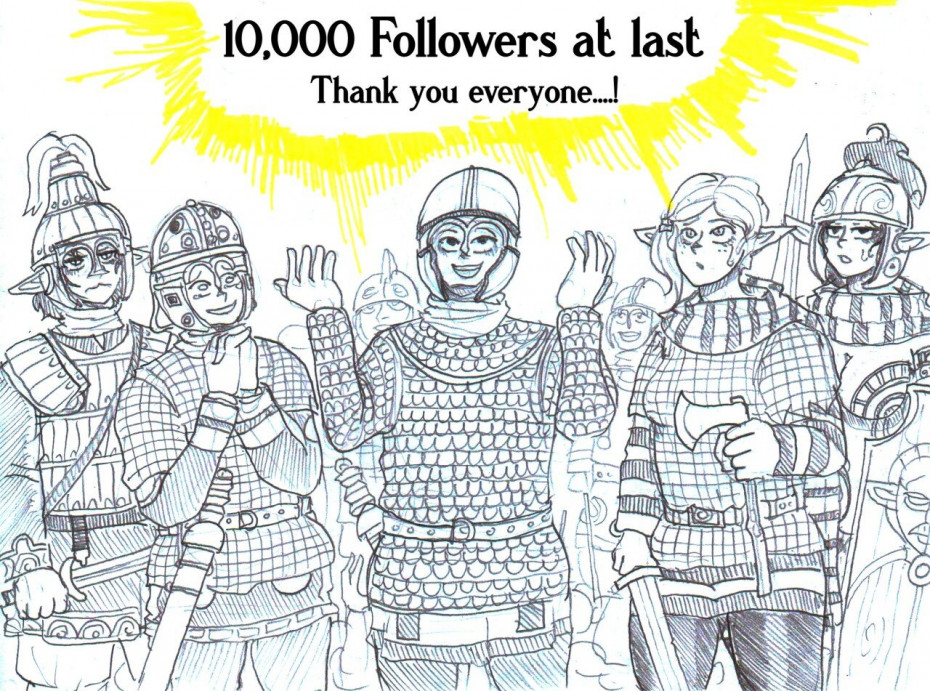 10k followers.jpg 야심한 밤에 그리는 역사만화 짤들