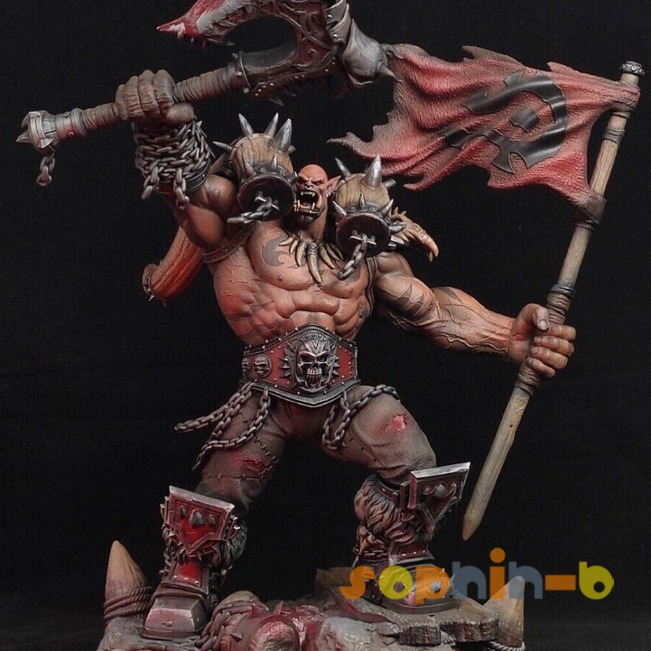 Garrosh Hellscream Warcraft Resin Model Kit Unpainted 3d Print GK Statue Figure | eBay