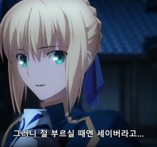 fate)세이버와 키리츠구 관계 밈과 실제