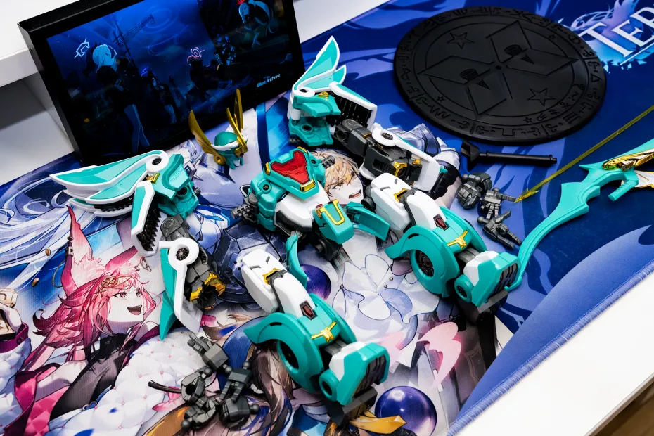 [모데로이드] 도막사라무! 번개전사 피닉스! 완성했다._1.webp