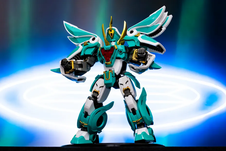 [모데로이드] 도막사라무! 번개전사 피닉스! 완성했다._2.webp