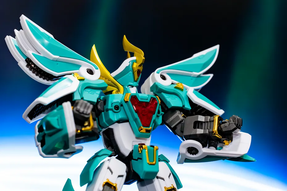 [모데로이드] 도막사라무! 번개전사 피닉스! 완성했다._3.webp