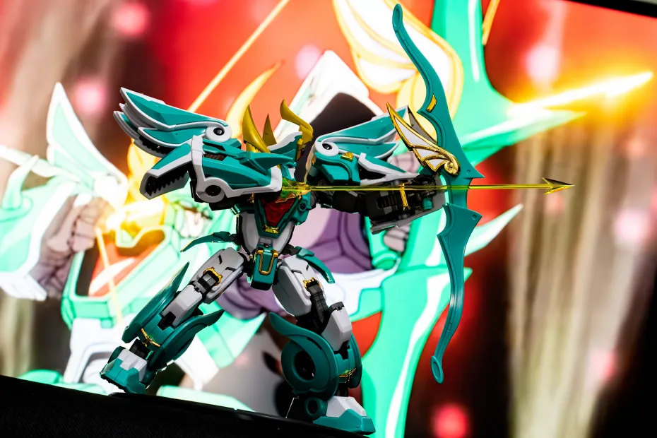 [모데로이드] 도막사라무! 번개전사 피닉스! 완성했다._6.webp