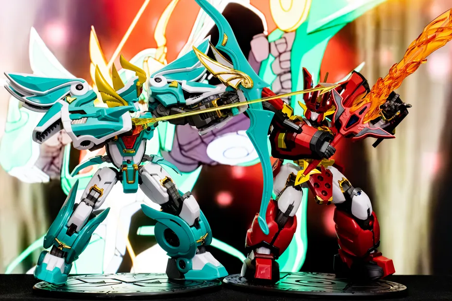 [모데로이드] 도막사라무! 번개전사 피닉스! 완성했다._10.webp