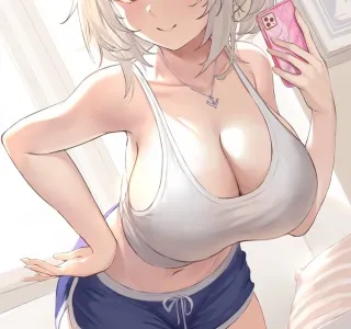 후방)은근히 야한 복장